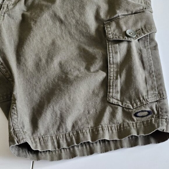 Cargo Shorts Men 38 Lot of 2 Eddie Bauer Oakley Cotton Pockets Outdoor Zip Fly - Picture 8 of 13